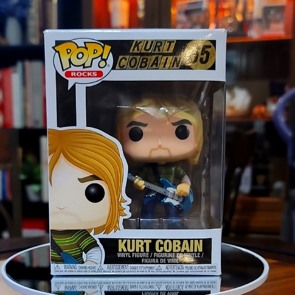 Funko Pop! Rocks Kurt Cobain Vinyl Figure